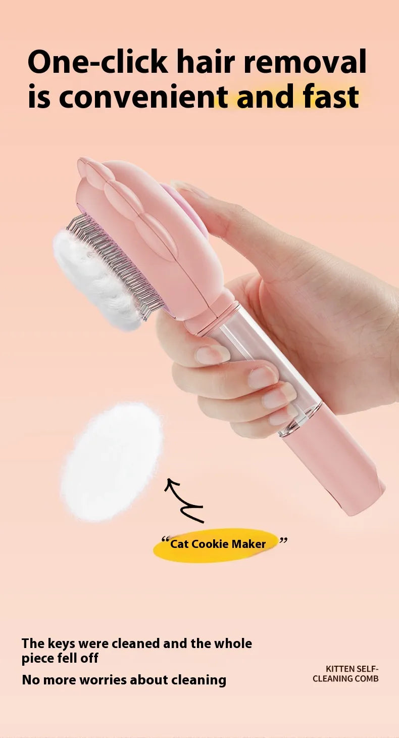 2x PurrFree™ Steamy Cat Brush