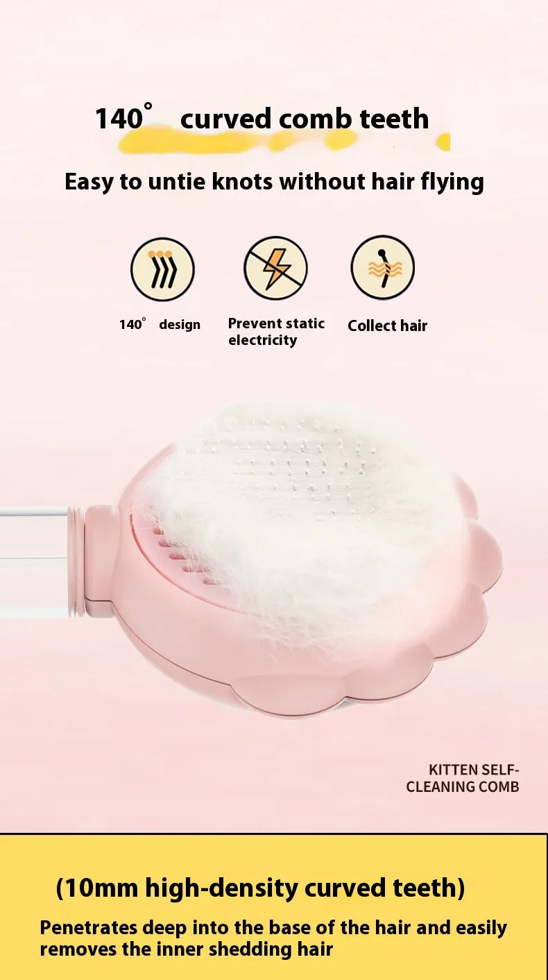 2x PurrFree™ Steamy Cat Brush